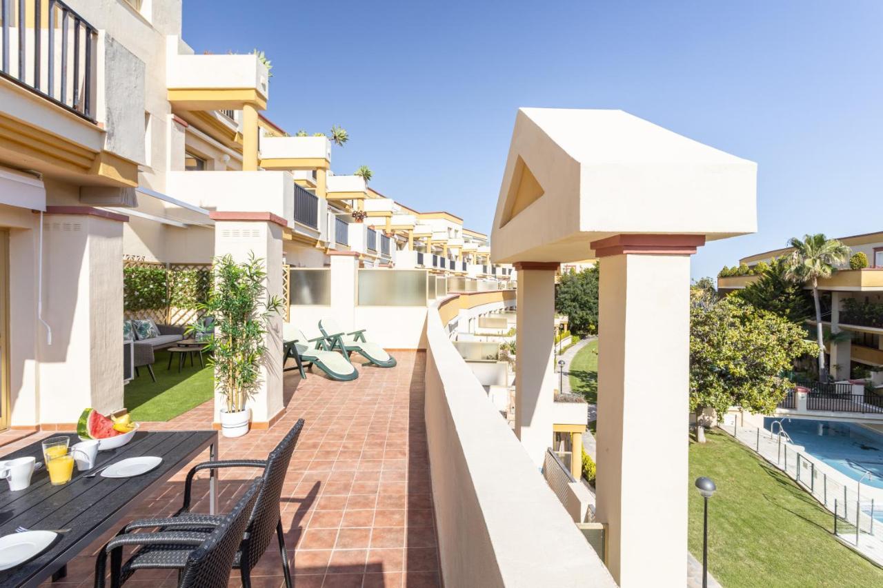 Oleholidays Romana Playa 223 Primera Linea Playa Lejlighed Marbella Eksteriør billede